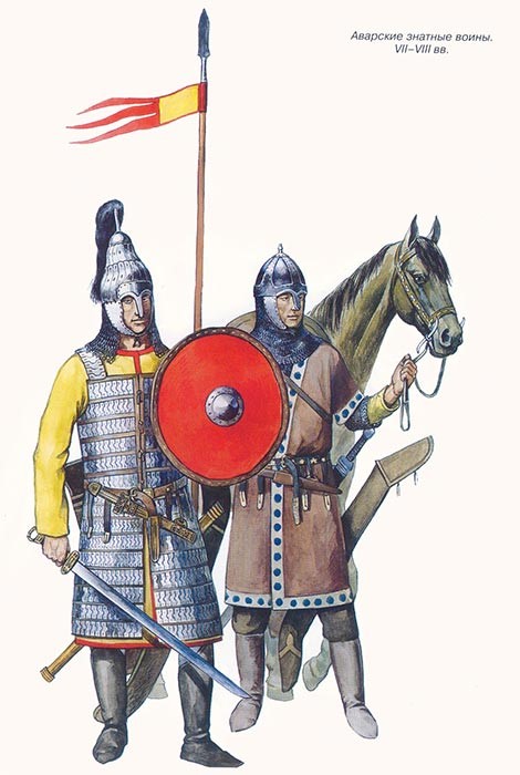аварские знатные воины